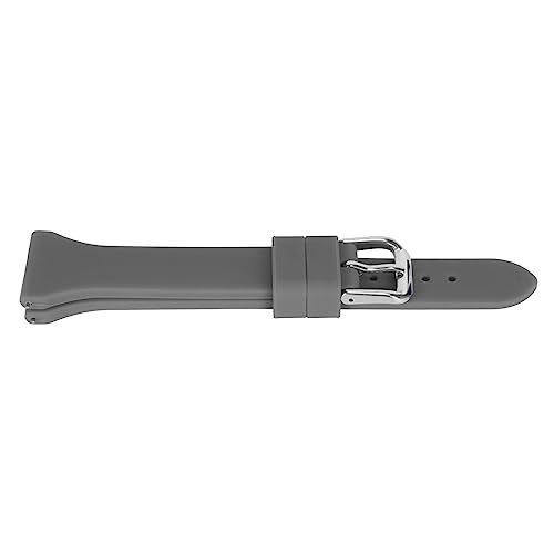 HOOLEEY Kompatibel mit Amazfit GTR 4, 3, 3Pro, Huawei GT 3, 2 verstellbaren 22 mm Ersatz-Silikonbändern (Dark Gray) von HOOLEEY