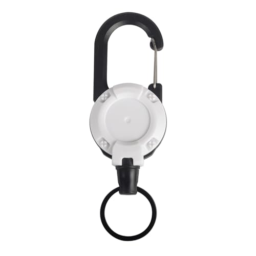 Ausziehbare Schlüsselanhänger, Abzeichen-Halter, Diebstahlschutz, Kartenhalter, Stahlseil, Schlüsselhalter Ausziehbare Schlüsselanhänger, Abzeichen-Halter, Diebstahlschutz, Kartenhalter, Stahlseil, Schlüsselhalter von HOOLRZI