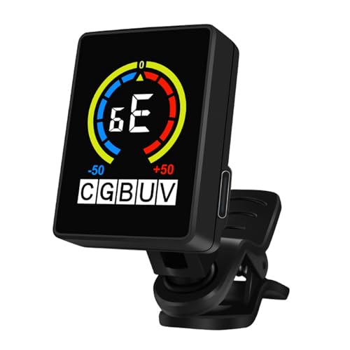 Digitales elektrisches Stimmgerät mit LCD-Display, Gitarren-Kapodaster, Metronome, drehbar, Musikinstrument-Stimmgerät Digitales elektrisches Stimmgerät mit LCD-Display, Gitarren-Kapodaster, Metronome, drehbar, Musikinstrument-Stimmgerät von HOOLRZI