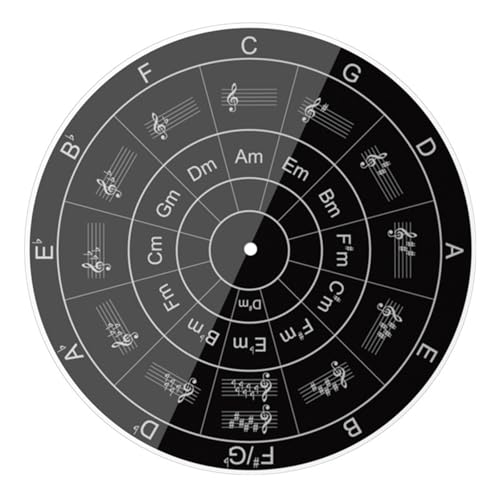Durability 29 cm Acryl-Schallplattenmatte, Acryl-Plattenspieler-Matte für Geräuschreduzierung und verbesserte Tracking-Platter Slipmat von HOOLRZI