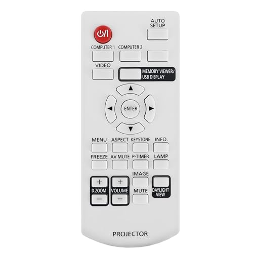 Gadget Ersatz-Fernbedienung für PT-XW3232STC X3220 XW2731 BX40NT X270C Solide Bauweise Gadget Ersatz-Fernbedienung für PT-XW3232STC X3220 XW2731 BX40NT X270C Solide Bauweise von HOOLRZI