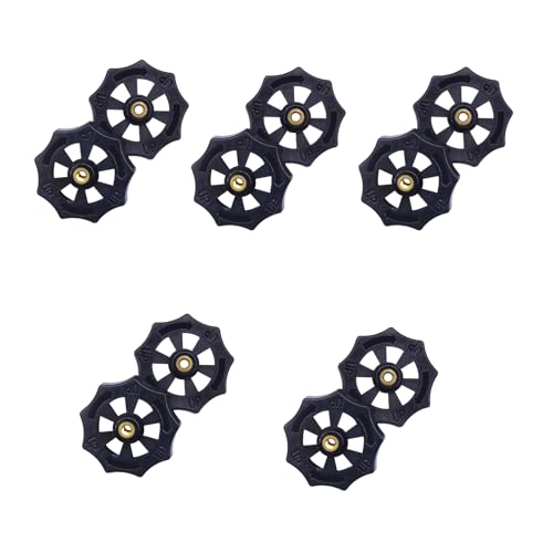 HOOLRZI 10 Stück M4 Gerändeltes Kupfer Zum Nivellieren des Heizbetts 3D Drucker Zubehör. 3D Druck Zubehör von HOOLRZI