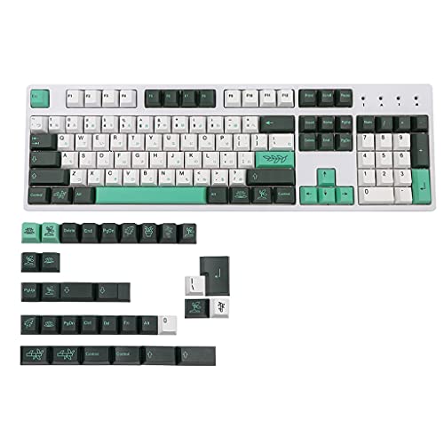 HOOLRZI 137 Tasten PBT Tastenkappe Cherry Profile DYE SUB Tastenkappe Für Cherry MX Switch Mechanische Tastatur GK61 64 84 96 Layout Cherry Profile Pbt Tastenkappen von HOOLRZI