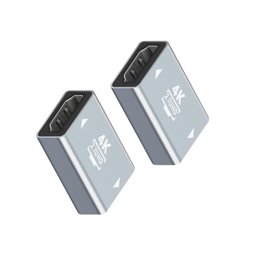 HOOLRZI 2 x HDTV2.1-Verlängerungsstecker Buchse auf Buchse mit 8K-Auflösung für Fernseher, Monitore und mehr HOOLRZI 2 x HDTV2.1-Verlängerungsstecker Buchse auf Buchse mit 8K-Auflösung für Fernseher, Monitore und mehr von HOOLRZI