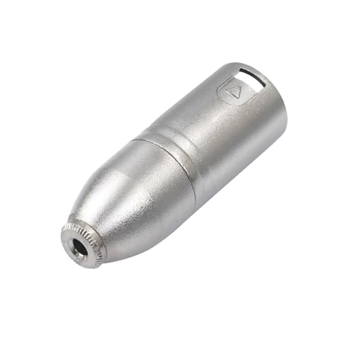 HOOLRZI 3,5-mm-Buchse auf 3-poligen Stecker für den Einsatz in Mischpulten und Camcordern mit Metallkonstruktion HOOLRZI 3,5-mm-Buchse auf 3-poligen Stecker für den Einsatz in Mischpulten und Camcordern mit Metallkonstruktion von HOOLRZI