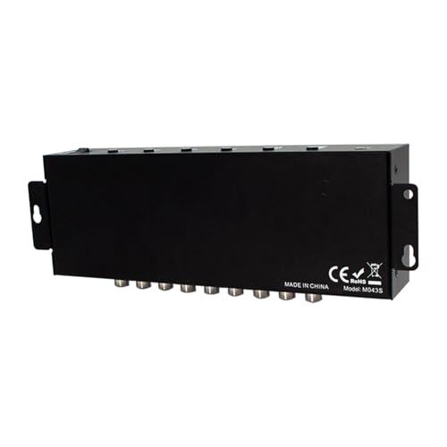 HOOLRZI 4-Port-Switcher, 4 Eingänge auf HDTV-Port/2-Ausgang-Konverter-Adapter, unterstützt NTSC für PC STB Blue Ray HOOLRZI 4-Port-Switcher, 4 Eingänge auf HDTV-Port/2-Ausgang-Konverter-Adapter, unterstützt NTSC für PC STB Blue Ray von HOOLRZI