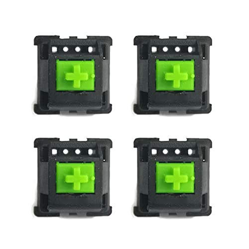 HOOLRZI 4 Stück Langlebige Grüne Schalter 3 Pin Für Mechanische Tastatur Schalter Grüne 3 Pin Schalter Für Tastatur von HOOLRZI