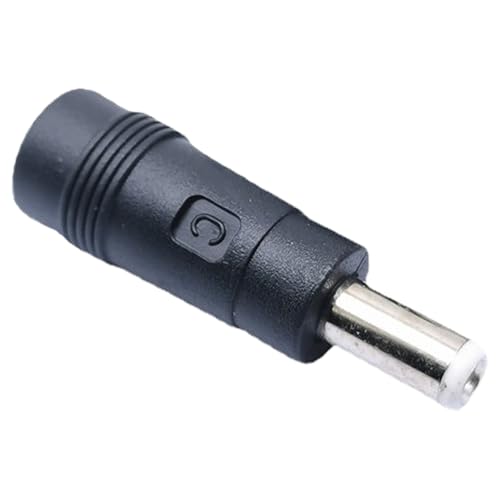 HOOLRZI 5,5 x 2,1 mm auf 5,5 x 2,5 mm Netzadapter, Buchse auf Stecker, Ladekonverter, Anschluss für Laptops von HOOLRZI