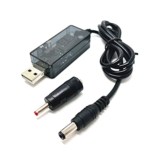 HOOLRZI 5V Zu 9V/12V USB Zu 5 5x2 1mm Netzteil Kabel USB 5 5x2 1mm 3 5x1 35mm Lade Konverter Adapter Kabel Lampe Lautsprecher von HOOLRZI