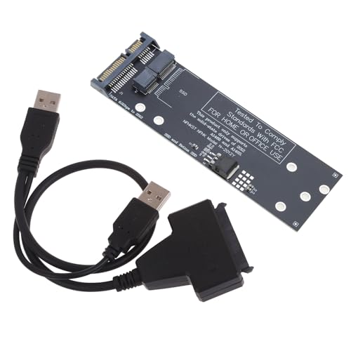 HOOLRZI 7+17 Pin Adapter Für A1466 A1465 A1398 A1425 2012 SSD Auf 2 5" 22Pin Konverterkarte Mit USB Kabel 2012 Modell von HOOLRZI