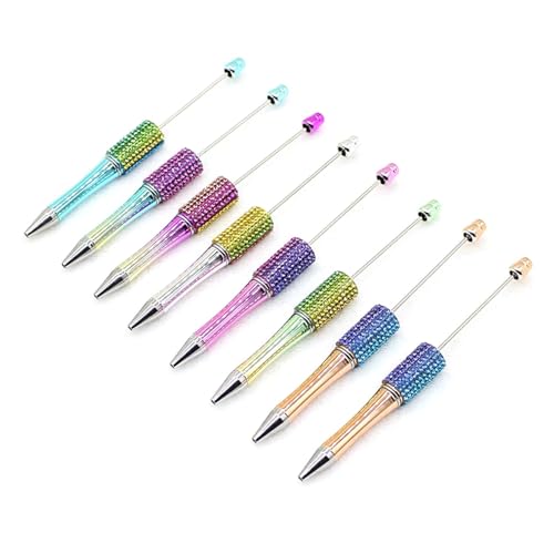 HOOLRZI 8 x Perlen-Kugelschreiber, einziehbarer Kugelschreiber, lustiger Schreibstift, Weihnachtsstrumpffüller, Jungen, Mädchen, Kinder HOOLRZI 8 x Perlen-Kugelschreiber, einziehbarer Kugelschreiber, lustiger Schreibstift, Weihnachtsstrumpffüller, Jungen, Mädchen, Kinder von HOOLRZI
