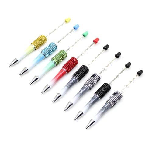 HOOLRZI 8 x Perlen-Kugelschreiber, einziehbarer Kugelschreiber, lustiger Schreibstift, Weihnachtsstrumpffüller, Jungen, Mädchen, Kinder HOOLRZI 8 x Perlen-Kugelschreiber, einziehbarer Kugelschreiber, lustiger Schreibstift, Weihnachtsstrumpffüller, Jungen, Mädchen, Kinder von HOOLRZI
