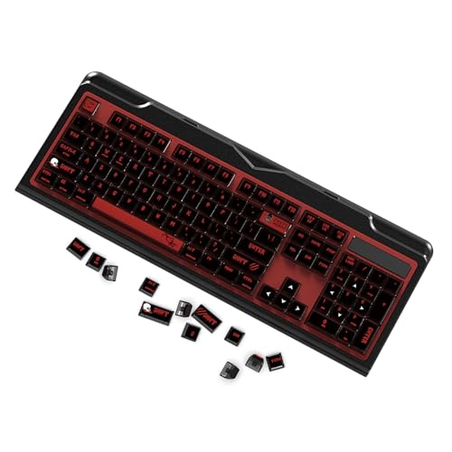 HOOLRZI ASA Height Keycaps Cartoon Love Knights Tastenkappe Für Mechanische Tastaturen Mit 116 Tasten Verbessert Tippen. Geschenk Tastenkappen Design von HOOLRZI