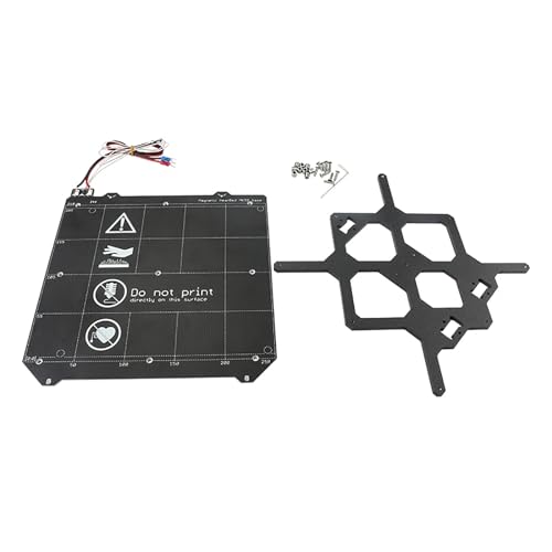 HOOLRZI Beheizte Platte Y Wagen Aluminium Platte Hotbed Halterung Kit Für MK3S MK52 Hotbed 3D Drucker Zubehör Geeignet Für Drucker Benutzer von HOOLRZI