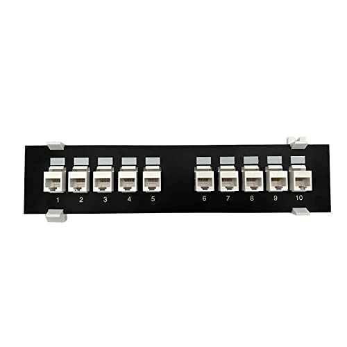 HOOLRZI CAT6 RJ45-Einsatz Keystone Gigabit LAN Kupplungsstecker Standard T568A/B Modulsteckplatz Für Internet Anschluss Cat6a Rj45-Anschluss von HOOLRZI