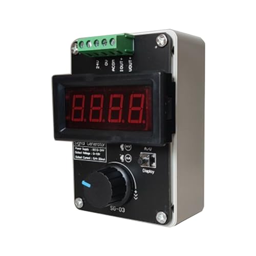 HOOLRZI Einstellbarer Generator 0-20mA 4-20mA Stromspannung Analogsimulator Für Wertanpassungspanel LED Tests 0-20mA/4-20mA/0-10V HOOLRZI Einstellbarer Generator 0-20mA 4-20mA Stromspannung Analogsimulator Für Wertanpassungspanel LED Tests 0-20mA/4-20mA/0-10V von HOOLRZI