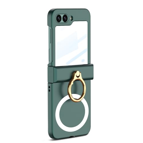 HOOLRZI Elegante Hülle für Flip6 mit umfangreichem Scharnier Schutzgehäuse Smartphone-Schale Displayschutzfolie stoßfest Grün HOOLRZI Elegante Hülle für Flip6 mit umfangreichem Scharnier Schutzgehäuse Smartphone-Schale Displayschutzfolie stoßfest Grün von HOOLRZI