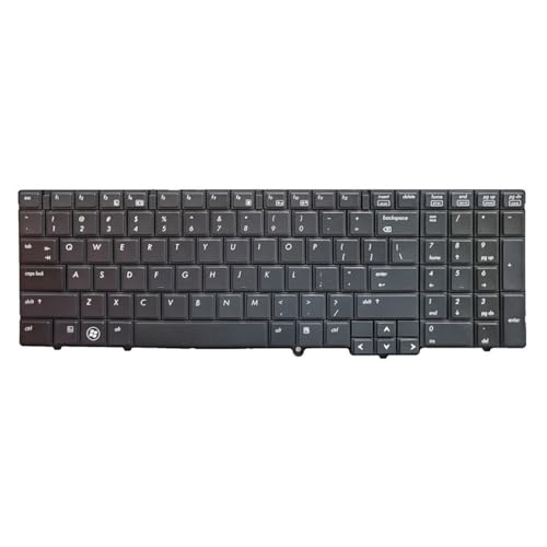 HOOLRZI Englische Tastatur PC Keypanel Für 6540B 6550B 6555B 609877-001 Laptop Reparaturzubehör US Layout Schwarzes Keypanel Für 6540B 6550B 6555B 609877-001 Laptops Reparaturteil Ersatzteil von HOOLRZI