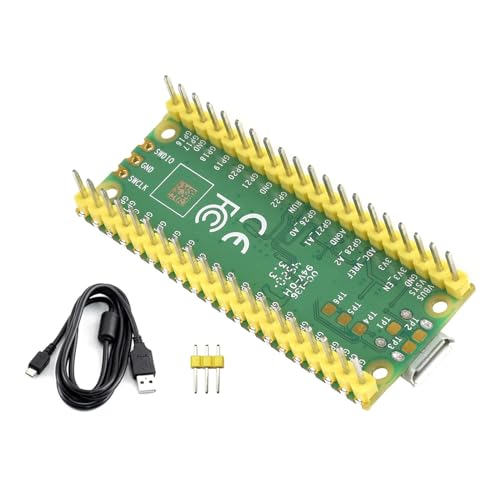 HOOLRZI Für RPi Mikrocontroller Board Basierend Auf RP2040 Development Board M0+ Prozessor Mit Vorgelötetem Header 133 MHz Bastler von HOOLRZI