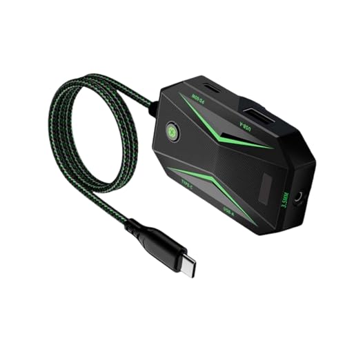 HOOLRZI Kopfhörer-Konverter mit mehreren Anschlüssen für GS4-Kopfhörer, USB Typ C, 3,5 mm, 70 cm, Verlängerungskabel, hohe Kompatibilität HOOLRZI Kopfhörer-Konverter mit mehreren Anschlüssen für GS4-Kopfhörer, USB Typ C, 3,5 mm, 70 cm, Verlängerungskabel, hohe Kompatibilität von HOOLRZI