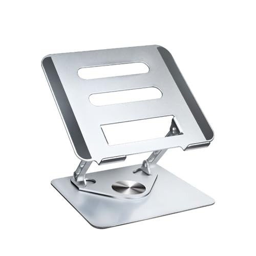 HOOLRZI Laptop Tablett Schreibtischhalterung Tablet Tablett Ständer Metall Edelstahl Kompatibel Mit VESA Muster Laptop Ständer Für Schreibtisch von HOOLRZI