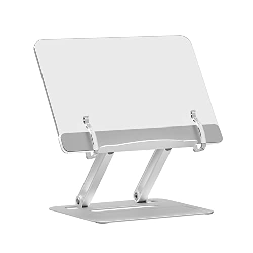 HOOLRZI Lesebücherregal Für Pad Tablet PC Verstellbare Notebook Halterung Desktop Stützregal Schreibwaren Geschenk Klapptischhalterungen Robuste Faltbare Verstellbare Tischhalterung von HOOLRZI