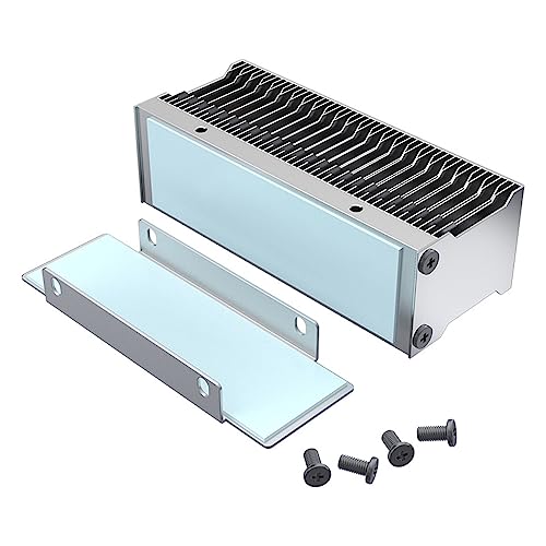 HOOLRZI M15 Für M.2 SSD Kühlkörper Kühl Thermal Pad 2280 Festplatte Ableitung Kühler Für Desktop PC M.2 SSD Kühler von HOOLRZI