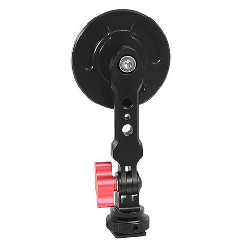 HOOLRZI Magnetisches Handy-Stativ-Halterung, magnetischer Handyhalter, Adapter, Stativbefestigung mit 6,35 mm (1/4 Zoll) kaltem Schuh für Smartphone von HOOLRZI
