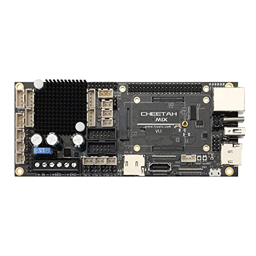 HOOLRZI Mix V1.1 Motherboard 32bit & 64bit Für / V2.4 Board Unterstützung Marlin Klipper Hochintegrierte 3D Drucker Für Anfänger 3D Drucker Zubehör Und Teile Motherboard von HOOLRZI