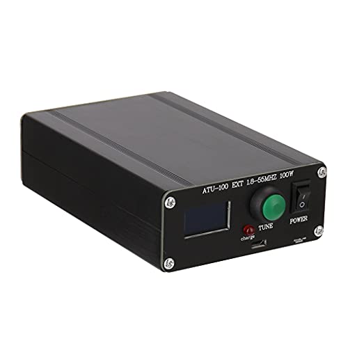 HOOLRZI Neuer Fertiger Kurzwellen ATU-100 1 8–55 MHz 100 W ATU-100 0 96 Zoll Automatischer Antennentuner Mit Aufladung Von N7DDC 7x7 Mit Automatischem Antennentuner Kit Für She von HOOLRZI