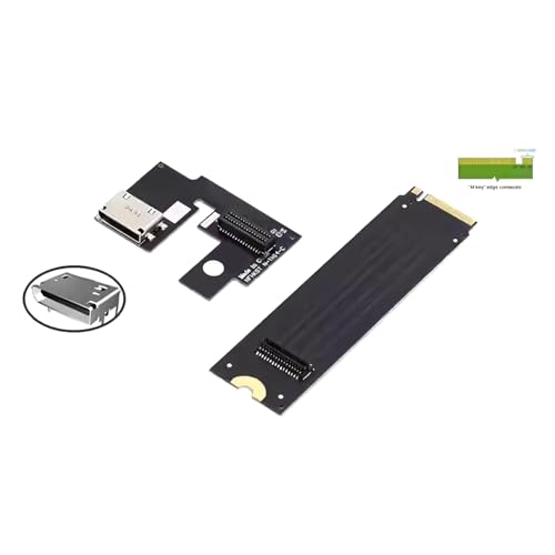 HOOLRZI PCIE3.0 M.2-Adapter Für Thinkbook 14+ M.2 SFF-8612 Externer Grafikkartenadapter Set. Arbeitszeiten von HOOLRZI