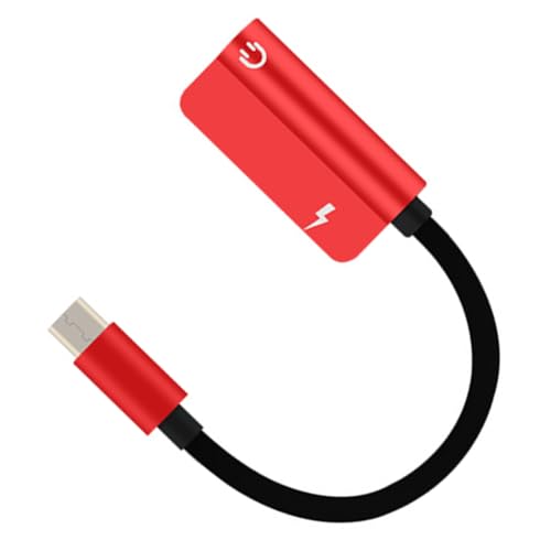 HOOLRZI Typ-C-auf-3,5-mm-Kopfhörer-Sound- und Ladeadapter mit verbesserter Signalstabilität HOOLRZI Typ-C-auf-3,5-mm-Kopfhörer-Sound- und Ladeadapter mit verbesserter Signalstabilität von HOOLRZI