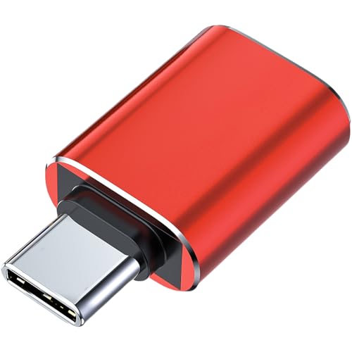 HOOLRZI USB C auf USB 3.0 Adapter Hochgeschwindigkeits-Datenübertragungsstecker USB-C-Ladeadapter für Smartphone externes Gerät von HOOLRZI