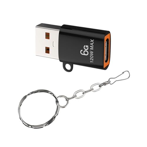 HOOLRZI USB auf USB C Umwandlungseinheiten, effiziente Stromübertragung, USB auf USB C Adapter für Wearables und Kfz-Netzteil von HOOLRZI