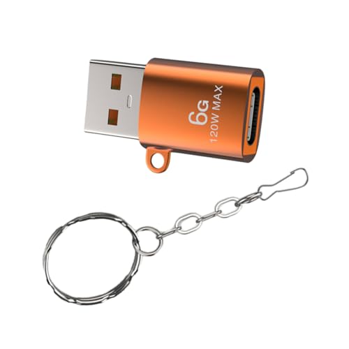 HOOLRZI USB auf USB C Umwandlungseinheiten, effiziente Stromübertragung, USB auf USB C Adapter für Wearables und Kfz-Netzteil von HOOLRZI
