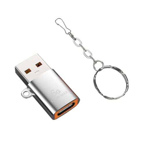 HOOLRZI USB auf USB C Umwandlungseinheiten, effiziente Stromübertragung, USB auf USB C Adapter für Wearables und Kfz-Netzteil von HOOLRZI