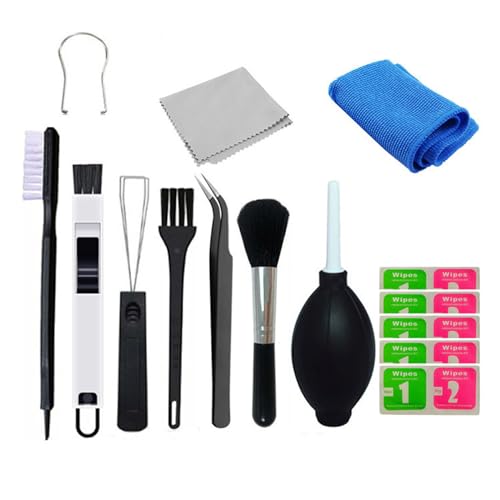 HOOLRZI Werkzeug Set Für Computer Kamera Mechanische Tastatur Tablet Laptop Luftblasbürste Haushalts Elektronik PC Bürsten Set Mechanisches Tastatur Set Multifunktions Bürsten Schlüsselluft von HOOLRZI