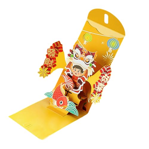 Papier-Umschläge 2025, Schlangenjahr, 3D-Rötungen, für Familie und Freunde, traditionelles Frühlingsfest, Geldpaket Papier-Umschläge 2025, Schlangenjahr, 3D-Rötungen, für Familie und Freunde, traditionelles Frühlingsfest, Geldpaket von HOOLRZI