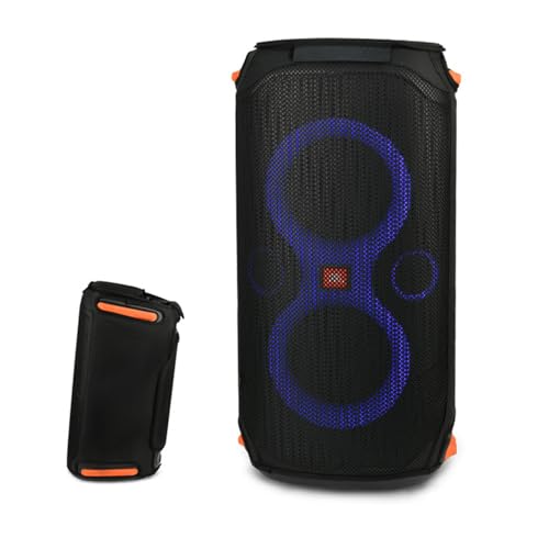 Tragbare Lautsprecher-Schutzhülle für 110 Outdoor-Karaoke-Nylons, Stoff-Reiseabdeckungen mit einfachem Zugang Tragbare Lautsprecher-Schutzhülle für 110 Outdoor-Karaoke-Nylons, Stoff-Reiseabdeckungen mit einfachem Zugang von HOOLRZI