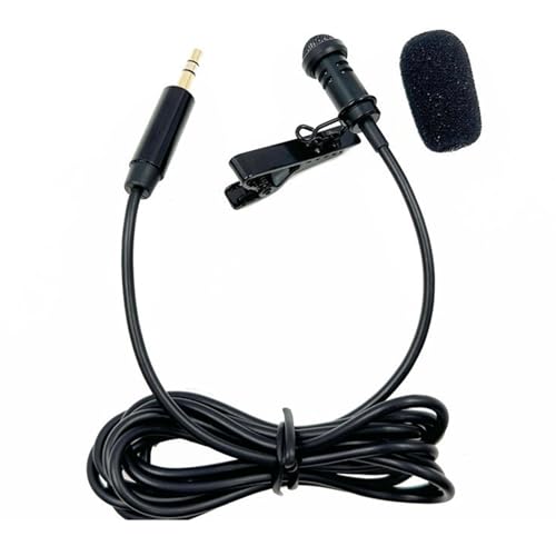 Tragbares 2,5 mm abgeschirmtes Kabel, Mikrofon, Lavalier-Mikrofon, Ersatz, Rauschunterdrückung, HiFi-Sound, 3,5 mm Stecker Tragbares 2,5 mm abgeschirmtes Kabel, Mikrofon, Lavalier-Mikrofon, Ersatz, Rauschunterdrückung, HiFi-Sound, 3,5 mm Stecker von HOOLRZI