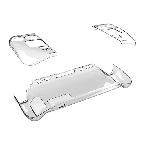 Transparente PC-Hülle für Steamdeck-Spielekonsolen, Kristall-Schutzhülle, Gamepad-Abdeckung, Host-Shell Transparente PC-Hülle für Steamdeck-Spielekonsolen, Kristall-Schutzhülle, Gamepad-Abdeckung, Host-Shell von HOOLRZI