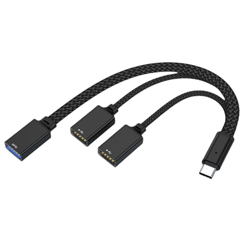 USB-C-Zentrum mit 3 USB-Schnittstellen, einfach zu bedienen mit sanftem Leuchten, zeigt robuste Konstruktion Multifunktions-USB-C-Zentrum für Büro USB-C-Zentrum mit 3 USB-Schnittstellen, einfach zu bedienen mit sanftem Leuchten, zeigt robuste Konstruktion Multifunktions-USB-C-Zentrum für Büro von HOOLRZI