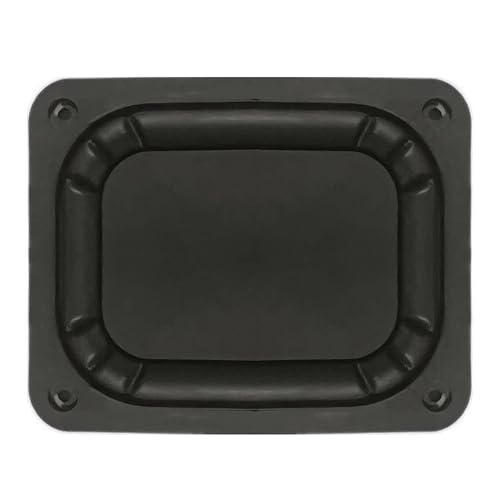Vibrationsmembranen für Tieftöner, 69 x 59 mm, Gummi-Membranplatte, Ersatz für passive Heizkörperfolie Vibrationsmembranen für Tieftöner, 69 x 59 mm, Gummi-Membranplatte, Ersatz für passive Heizkörperfolie von HOOLRZI