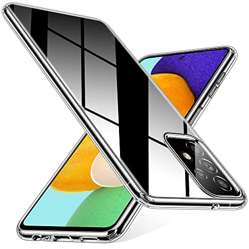 HOOMIL Clear Serie für Samsung Galaxy A52/A52s 5G Hülle Transparent [Extrem Kristallklar] [Unzerstörbarer Militärschutz] Handyhülle Weich Silikon Case Stoßfeste Dünne Schutzhülle - Durchsichtig von HOOMIL