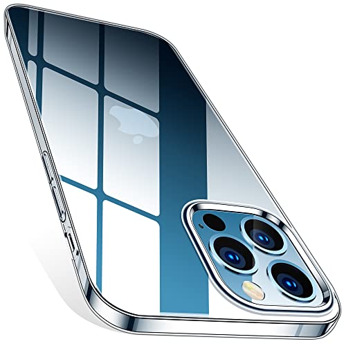 HOOMIL Clear Serie für iPhone 12 Hülle [Militärschutz] Extrem Transparent Weich Silikon Case Dünn Handyhülle für iPhone 12/iPhone 12 Pro Schutzhülle - Durchsichtig von HOOMIL