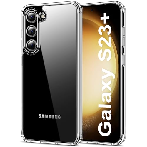 HOOMIL Crystal Clear Hülle für Samsung Galaxy S23+ / S23 Plus 5G, Nie Vergilbung Transparent Case Handyhülle - Durchsichtig von HOOMIL