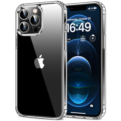 HOOMIL Crystal Clear Hülle für iPhone 12 Pro Max, Nie Vergilbung Transparent - Durchsichtig von HOOMIL