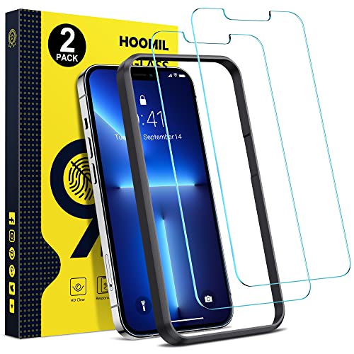 HOOMIL Schutzfolie für iPhone 13 Pro Max und iPhone 14 Plus 6.7 Zoll, Kratzfest, 9H Härte Folie, Ultra-HD, 2 Stück von HOOMIL