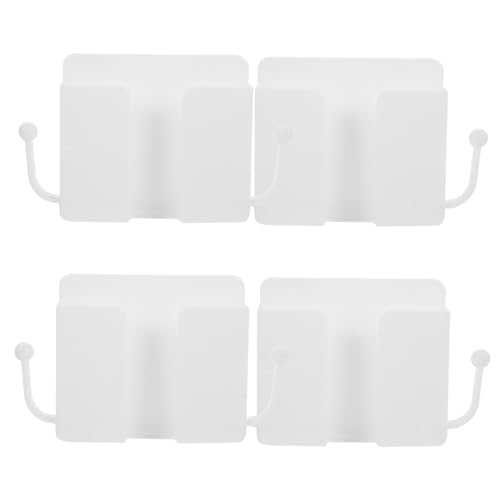 HOOTNEE 4 Teiliger Handy Ladeständer, Nachttischregal, Dusch Handyhalter, Wand Telefonhalterung, Wand Handyhalter, Nachttisch Handyhalter, Wand Tv Fernbedienungs Organizer, Bettregal HOOTNEE 4 Teiliger Handy Ladeständer, Nachttischregal, Dusch Handyhalter, Wand Telefonhalterung, Wand Handyhalter, Nachttisch Handyhalter, Wand Tv Fernbedienungs Organizer, Bettregal von HOOTNEE