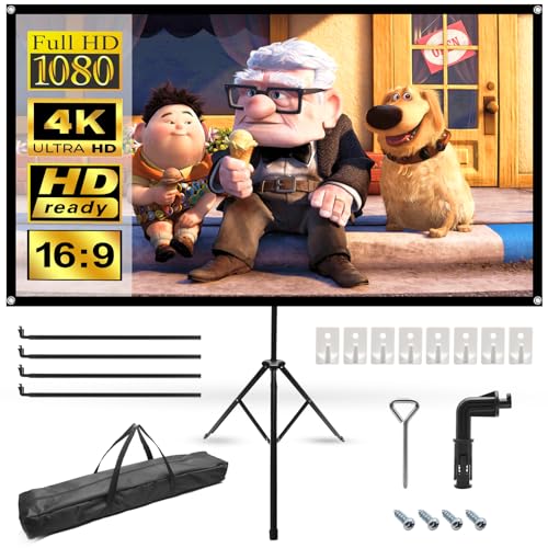 Tragbare Projektorleinwand mit Ständer Tragbare Projektorleinwand mit Ständer von HOPFROG